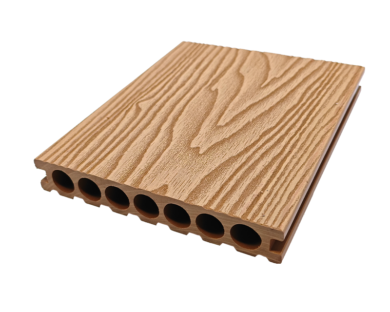 圆孔压花柚木色