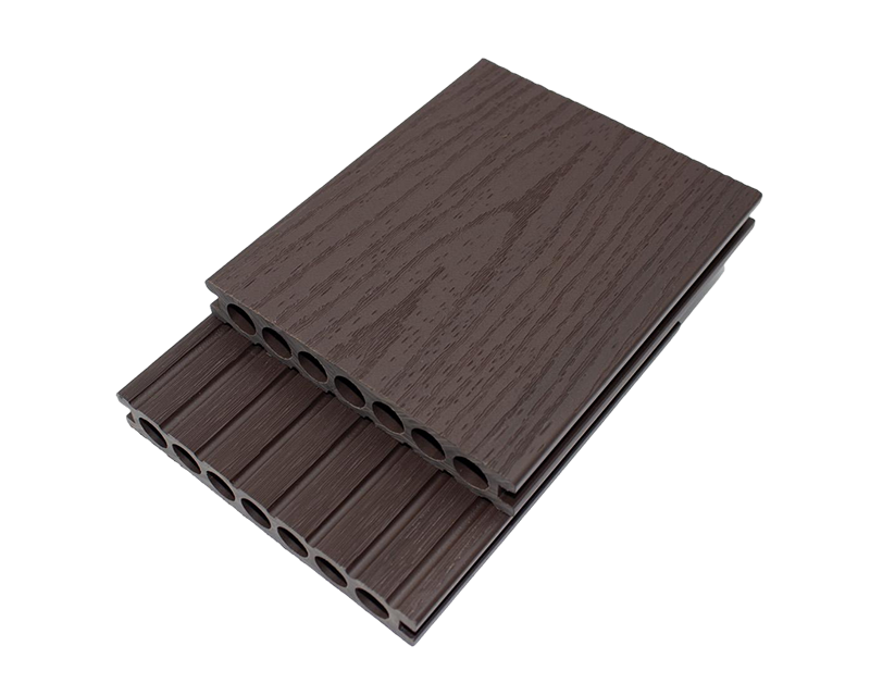 紫檀色共挤塑木地板